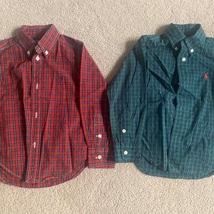 Boys Ralph Lauren Polo Long Sleeve shirts